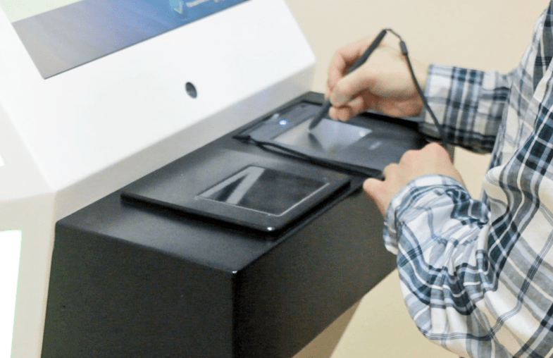Biometric Self-Verification Terminal – Papillon Systems