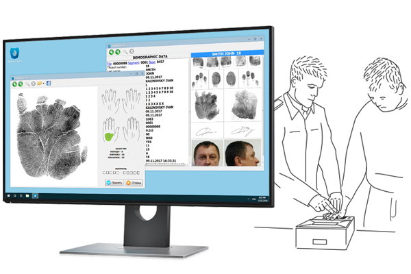 TPE LiveScan – speed up the enrollment of biometric data